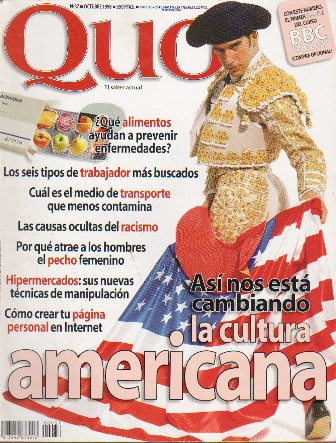REVISTA QUO  EL SABER ACTUAL Nº 37 OCTUBRE 1998