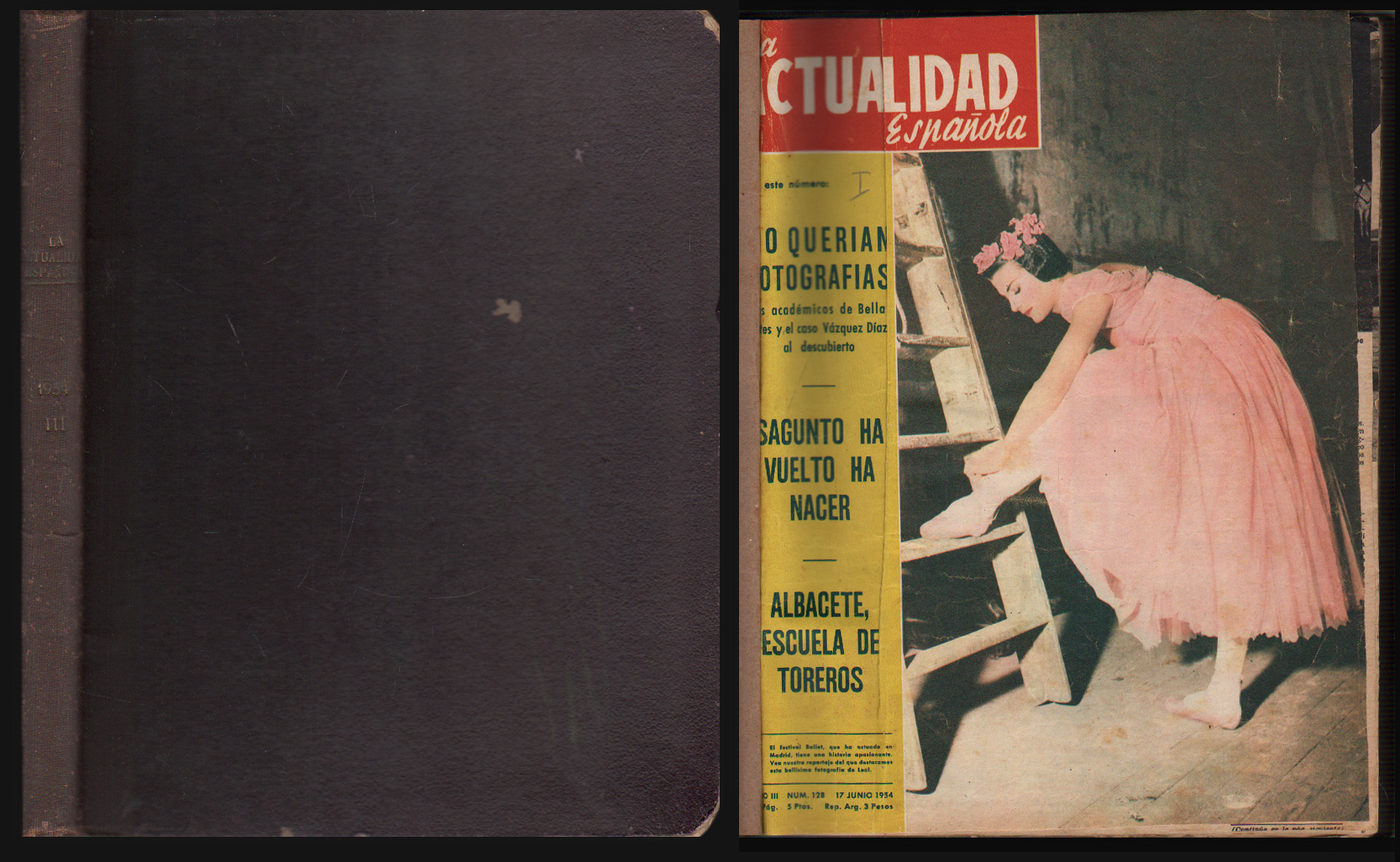 REVISTA ACTUALIDAD ESPAÑOLA (12 REVISTAS AÑO 1954)