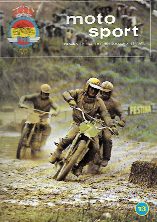REVISTA MOTO SPORT JULIO 1972 (ORGANO OFICIAL DEL MOTOCICLISMO ESPAÑOL) Nº 13