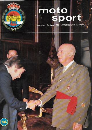 REVISTA MOTO SPORT JULIO 1972 (ORGANO OFICIAL DEL MOTOCICLISMO ESPAÑOL) Nº 14