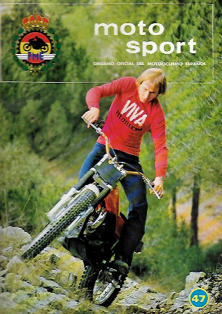 REVISTA MOTO SPORT FEBRERO 1975 ORGANO OFICIAL DEL MOTOCICLISMO ESPAÑOL Nº 47
