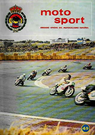 REVISTA MOTO SPORT ABRIL 1975 ORGANO OFICIAL DEL MOTOCICLISMO ESPAÑOL Nº 49
