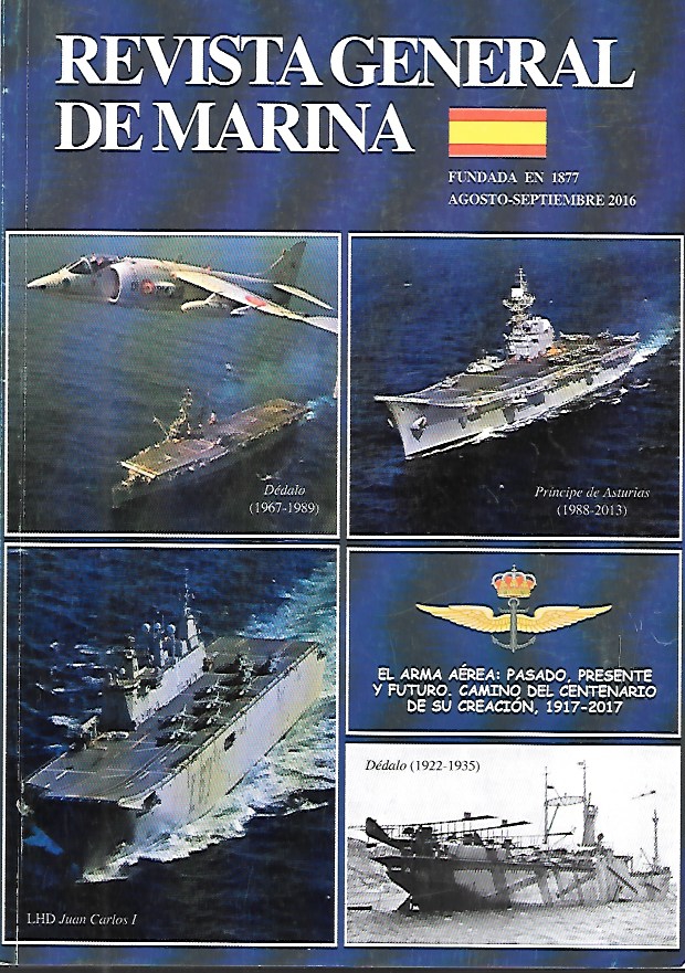REVISTA GENERAL DE MARINA TOMO 271 (2)- AÑO 2016 AGOSTO-SEPTIEMBRE