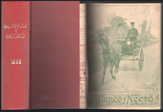 REVISTA ILUSTRADA BLANCO Y NEGRO MADRID 1897