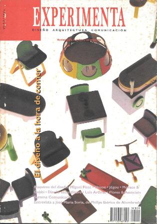 REVISTA EXPERIMENTA Nº 9  - EL DISEÑO A LA HORA DE COMER
