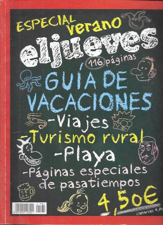 REVISTA ESPECIAL EL JUEVES - GUIA DE VACACIONES
