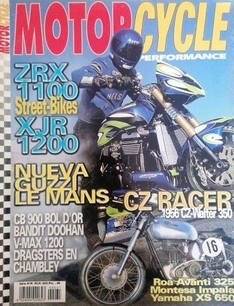 REVISTA MOTORCYCLE PERFORMANCE ( Nº: 7,16,17,19,24,27,28,29,31,33,36,40 y 41) 1 EURO UNA