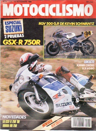 REVISTA MOTOCICLISMO (1 EURO UNIDAD) A PARTIR DE 1989