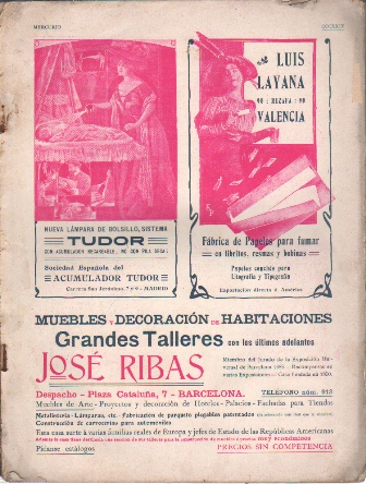REVISTA MERCURIO AÑO VIII Nº 84 1 NOVIEMBRE DE 1908