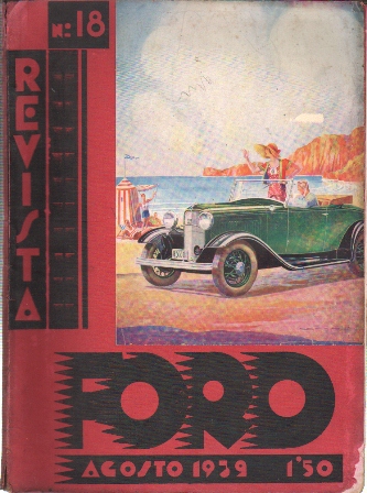 REVISTA FORD Nº 18 AGOSTO DE 1932