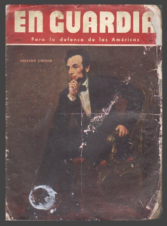 REVISTA EN GUARDIA PARA LA DEFENSA DE LAS AMERICAS - AÑO 4 Nº 1 HITLER SE DERRUMBA