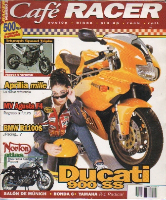 REVISTA BIMESTRAL CAFÉ RACER Nº 1 AÑO 1998