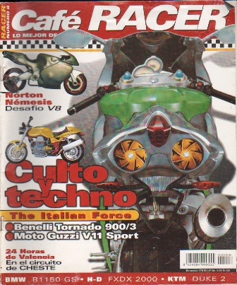 REVISTA BIMESTRAL CAFÉ RACER Nº 6 AÑO 1999