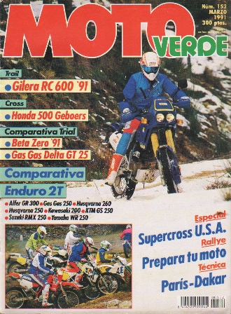 REVISTA MOTO VERDE Nº 152 MARZO 1991