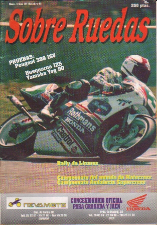 REVISTA SOBRE RUEDAS - Nº 1 AÑO IV OCTUBRE 91