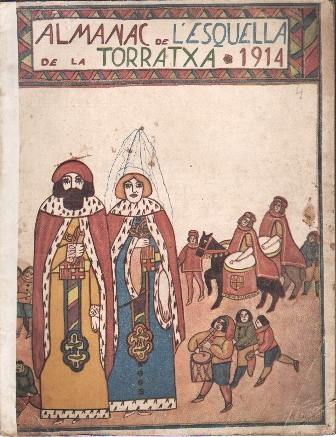 ALMANAC 1914 - REVISTA L'ESQUELLA DE LA TORRATXA  ANY XXVI