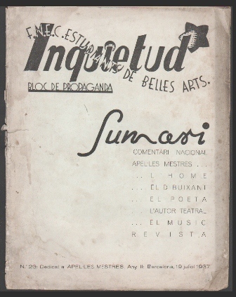 REVISTA INQUIETUD BLOC DE PROPAGANDA Nº 23