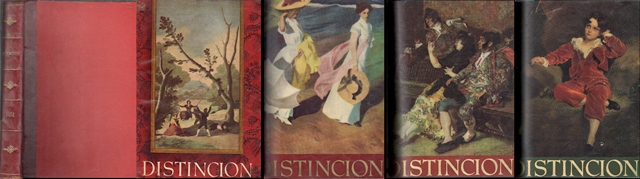 REVISTA DISTINCION AÑO 1954 (ABRIL, JUNIO, SEPTIEMBRE Y DICIEMBRE) UN TOMO