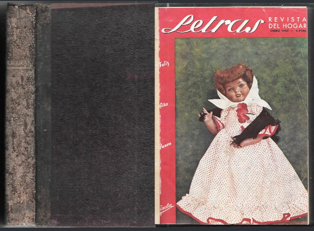 REVISTA LETRAS REVISTA DEL HOGAR  ENERO-ABRIL Y JUNIO-DICIEMBRE 1950