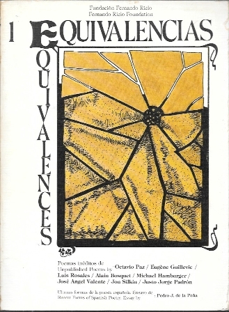 EQUIVALENCIAS REVISTA DE POESIA Nº 1 INVIERNO 1982