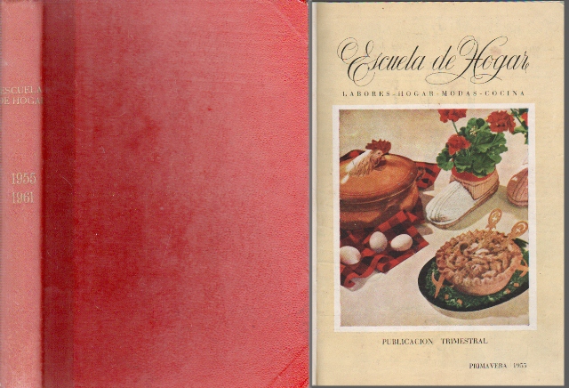 REVISTA ESCUELA DE HOGAR Nº 4 AL 29 EXCEPTO Nº 22, 23 Y 24. AÑOS 1955 A 1961.
