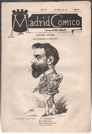 REVISTA MADRID COMICO AÑO IV - 1 DE JUNIO 1884 Nº 67 (ALEJANDRO FERRANT)