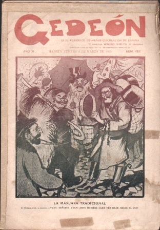 REVISTA GEDEÓN AÑO XI MADRID, JUEVES 9 DE MARZO DE 1905 Nº 485