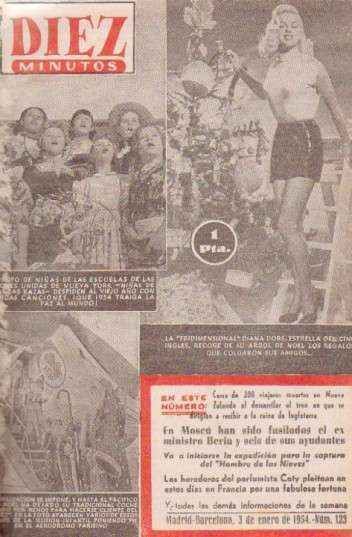 REVISTA DIEZ MINUTOS. AÑO 1954
