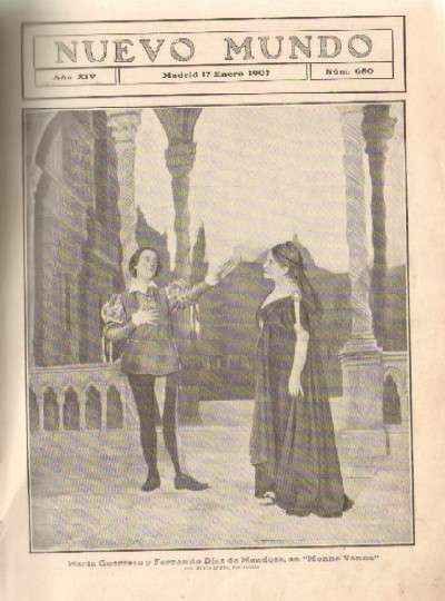 REVISTA NUEVO MUNDO. AÑO 1907