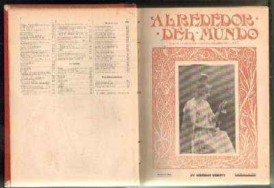 REVISTA ALREDEDOR DEL MUNDO. AÑO 1905 (COMPLETO)