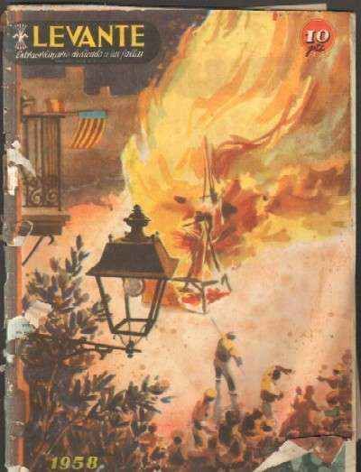 REVISTA LEVANTE. EXTRAORDINARIO DEDICADO A LAS FALLAS. AÑO 1958