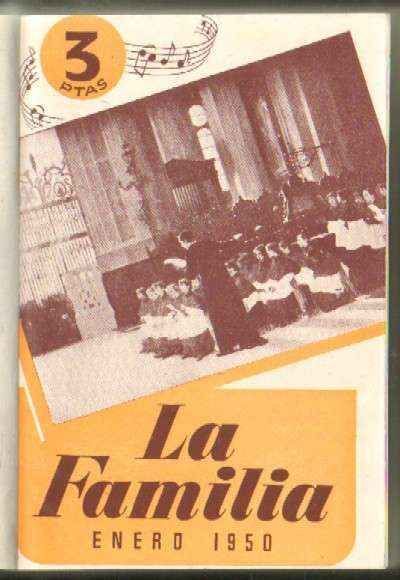 REVISTA LA FAMILIA. AÑO 1950