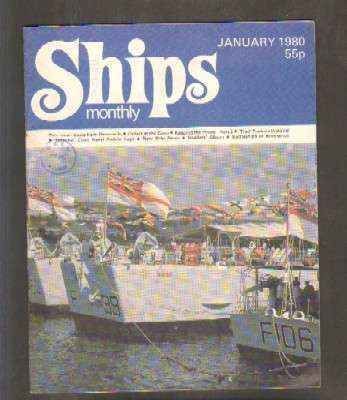 12 REVISTAS DE MARINA 1980. SHIPS MONTHLY. (AÑO COMPLETO)