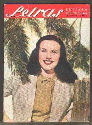 LETRAS. REVISTA DEL HOGAR Nº120, JULIO DE 1947