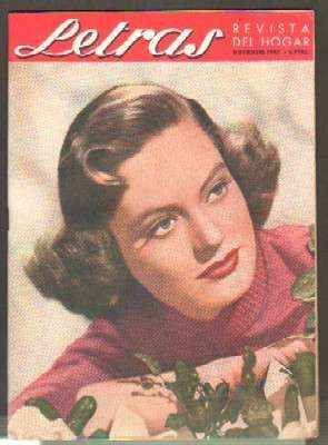 LETRAS. REVISTA DEL HOGAR Nº124, NOVIEMBRE DE 1947