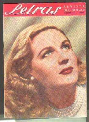 LETRAS. REVISTA DEL HOGAR Nº135, OCTUBRE DE 1948