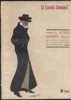 EL PECADO ORIGINAL. EL CUENTO SEMANAL. REVISTA ILUSTRADA Nº74, AÑO II