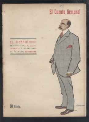 EL LITERATO.  EL CUENTO SEMANAL. REVISTA ILUSTRADA Nº 49, AÑO I.