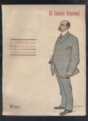 EL LITERATO.  EL CUENTO SEMANAL. REVISTA ILUSTRADA Nº 49, AÑO I.