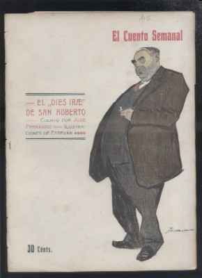 EL DIES IRAE DE SAN HUBERTO.  EL CUENTO SEMANAL. REVISTA ILUSTRADA Nº 46, AÑO I.