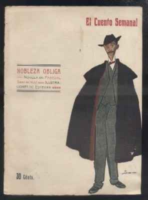 NOBLEZA OBLIGA.  EL CUENTO SEMANAL. REVISTA ILUSTRADA Nº 64, AÑO II.
