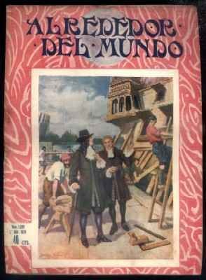 ALREDEDOR DEL MUNDO. AÑO XXVI.  NUMERO 1289. 1 DE MARZO DE 1924.