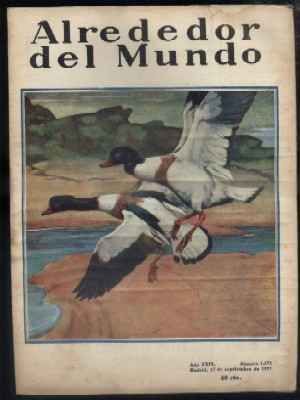 ALREDEDOR DEL MUNDO. AÑO XXIX.  NUMERO 1474. 17 DE SEPTIEMBRE DE 1927.
