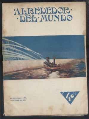 ALREDEDOR DEL MUNDO. AÑO XXVII. NUMERO 1375. 24 DE OCTUBRE DE 1925.
