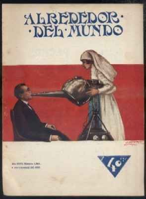 ALREDEDOR DEL MUNDO. AÑO XXVII. NUMERO 1368. 5 DE SEPTIEMBRE DE 1925.