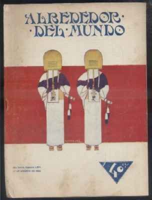 ALREDEDOR DEL MUNDO. AÑO XXVII. NUMERO 1366. 22 DE AGOSTO DE 1925.
