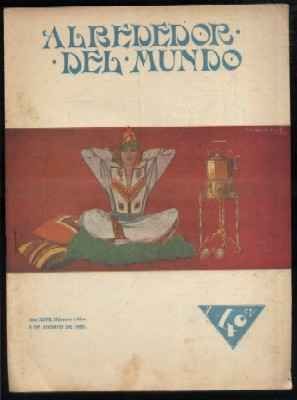 ALREDEDOR DEL MUNDO. AÑO XXVII. NUMERO 1364. 8 DE AGOSTO DE 1925.