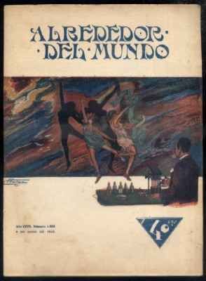 ALREDEDOR DEL MUNDO. AÑO XXVII. NUMERO 1355. 6 DE JUNIO DE 1925.