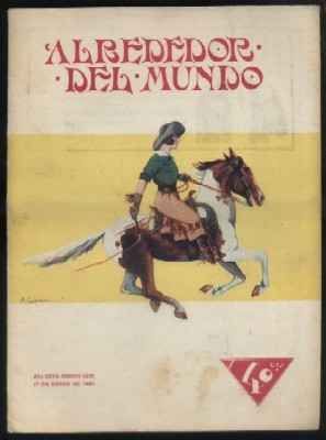 ALREDEDOR DEL MUNDO. AÑO XXVII. NUMERO 1335. 17 DE ENERO DE 1925.