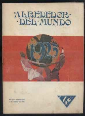 ALREDEDOR DEL MUNDO. AÑO XXVII. NUMERO 1333. 3 DE ENERO DE 1925.